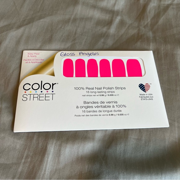 *Retired* Color Street: Gloss Angeles | Neon Pink Barbie Summer Bright - Picture 4 of 11